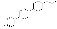 1-碘-4-(4'-丙基[1,1'-联环己烷]-4-基)苯分子结构 (CAS 1268465-52-6)