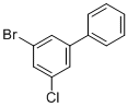 3-溴-5-氯联苯分子结构 (CAS 126866-35-1)