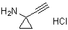 structure of CAS# 1268810-17-8, 1-乙炔基环丙胺盐酸盐