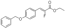 CAS # 1269763-71-4, 2-Fluoro-3-[4-(phenylmethoxy)phenyl]-2-propenoic acid ethyl ester