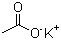 structure of CAS# 127-08-2, Potassium acetate
