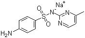 structure of CAS# 127-58-2, 磺胺甲基嘧啶钠