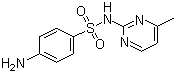 structure of CAS# 127-79-7, Sulfamerazine