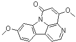 4,9-二甲氧基-6H-吲哚并[3,2,1-de][1,5]萘啶-6-酮分子结构 (CAS 1270001-72-3)