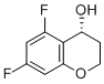 (R)-5,7-二氟色满-4-醇分子结构 (CAS 1270294-05-7)