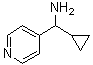 alpha-环丙基-4-吡啶甲胺分子结构 (CAS 1270506-12-1)