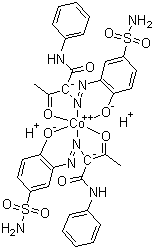 酸性黄 151分子结构 (CAS 12715-61-6)