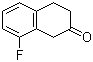 structure of CAS# 127169-82-8, 8-氟-3,4-二氢-2(1H)-萘酮