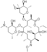 CAS # 127182-44-9, (9E)-6-O-Methylerythromycin 9-(O-methyloxime)