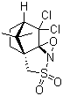 structure of CAS# 127184-05-8, (+)-(8,8-Dichlorocamphorylsulfonyl)oxaziridine