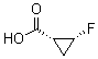 structure of CAS# 127199-13-7, (1R,2R)-2-Fluorocyclopropanecarboxylic acid