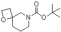 1-氧杂-6-氮杂螺[3.5]壬烷-6-羧酸叔丁酯分子结构 (CAS 1272412-68-6)