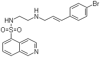 structure of CAS# 127243-85-0, H 89