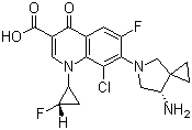 structure of CAS# 127254-12-0, Sitafloxacin