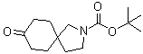 structure of CAS# 1272758-17-4, 8-氧代-2-氮杂螺[4.5]癸烷-2-羧酸叔丁酯