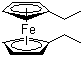 structure of CAS# 1273-97-8, 1,1'-Diethylferrocene