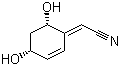 structure of CAS# 127350-68-9, 蝙蝠葛氰甙元