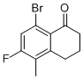 8-溴-6-氟-5-甲基-3,4-二氢-1(2H)-萘酮分子结构 (CAS 1273649-47-0)