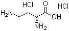 D-2,4-二氨基丁酸二盐酸盐分子结构 (CAS 127531-11-7)