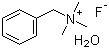 苄基三甲基氟化铵一水合物分子结构 (CAS 127582-36-9)