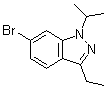CAS # 1276075-34-3, 6-Bromo-3-ethyl-1-(1-methylethyl)-1H-indazole