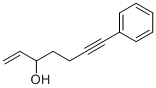 structure of CAS# 1276664-16-4, 7-Phenylhept-1-en-6-yn-3-ol