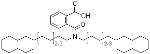structure of CAS# 127733-92-0, 二(氢化牛脂基)邻苯二甲酸酰胺