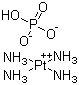 四氨合磷酸氢铂分子结构 (CAS 127733-98-6)