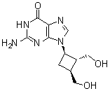 洛布卡韦分子结构 (CAS 127759-89-1)
