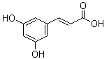 CAS 登录号：127791-54-2, (2E)-3-(3,5-二羟基苯基)-2-丙烯酸