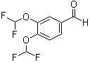 3,4-双(二氟甲氧基)苯甲醛分子结构 (CAS 127842-54-0)