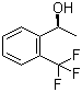 (S)-1-[(2-三氟甲基)苯基]乙醇分子结构 (CAS 127852-27-1)