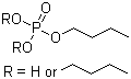 磷酸丁酯分子结构 (CAS 12788-93-1)