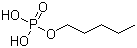 酸式磷酸戊酯分子结构 (CAS 12789-46-7)