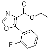 CAS # 127919-29-3, 5-(2-Fluorophenyl)-4-oxazolecarboxylic acid ethyl ester