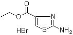 2-氨基噻唑-4-羧酸乙酯氢溴酸盐分子结构 (CAS 127942-30-7)