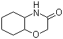 六氢-2H-1,4-苯并噁嗪-3(4H)-酮分子结构 (CAS 127958-64-9)