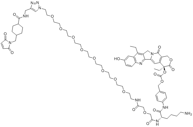 structure of CAS# 1279680-68-0, CL2A-SN-38