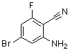 structure of CAS# 1279865-14-3, 2-Amino-4-bromo-6-fluorobenzonitrile