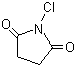 structure of CAS# 128-09-6, N-Chlorosuccinimide