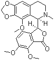 structure of CAS# 128-62-1, Narcotine