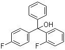 structure of CAS# 128092-72-8, (2-氟苯基)(4-氟苯基)苯基甲醇