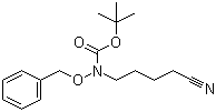 CAS 登录号：128173-50-2, N-(4-氰基丁基)-N-(苯基甲氧基)氨基甲酸叔丁酯