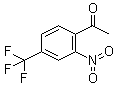 1-(2-硝基-4-三氟甲基苯基)乙酮分子结构 (CAS 128403-22-5)