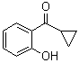 环丙基(2-羟基苯基)甲酮分子结构 (CAS 128405-69-6)