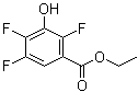 2,4,5-三氟-3-羟基苯甲酸乙酯分子结构 (CAS 128426-84-6)