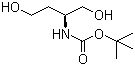 structure of CAS# 128427-10-1, (S)-(-)-2-(Boc-Amino)-1,4-butanediol