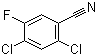 structure of CAS# 128593-93-1, 2,4-二氯-5-氟苯腈