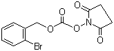 structure of CAS# 128611-93-8, 2-溴苄基-N-琥珀酰亚胺基碳酸酯