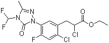 氟酮唑草分子结构 (CAS 128639-02-1)